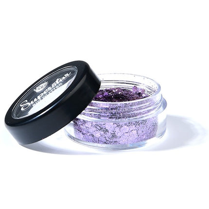 Paillettes violettes