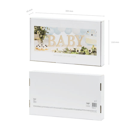Lettres en bois Baby