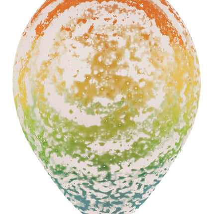 Ballons Graffiti Arc-en-ciel Cristal Clair 30cm 25pcs