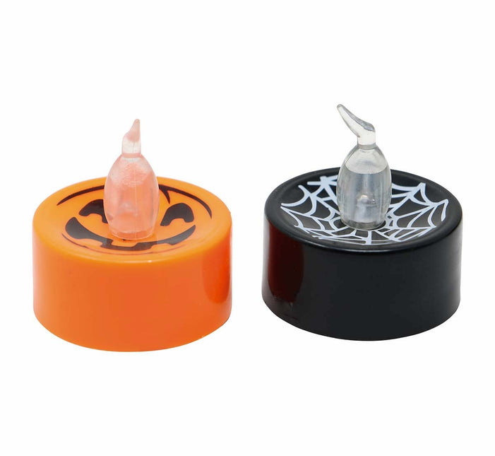 Fausses bougies d'Halloween avec lumière 4cm 24pcs