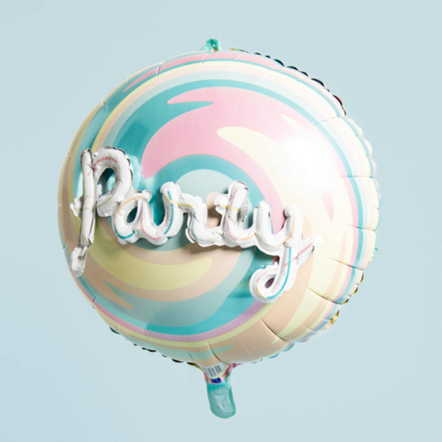 Ballon à hélium 3D pour la fête 56cm