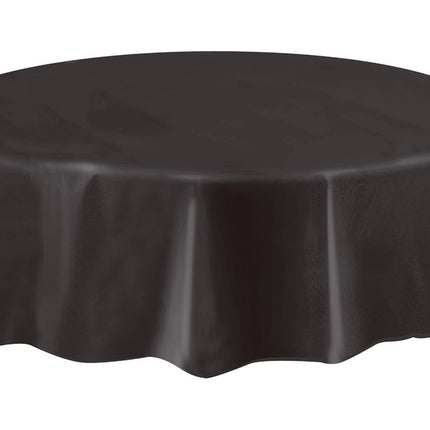 Nappe noire ronde compacte 2.13m