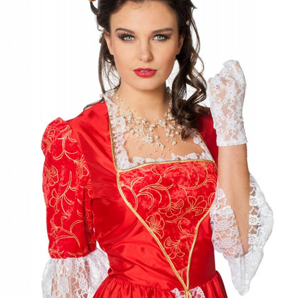 Robe médiévale rouge