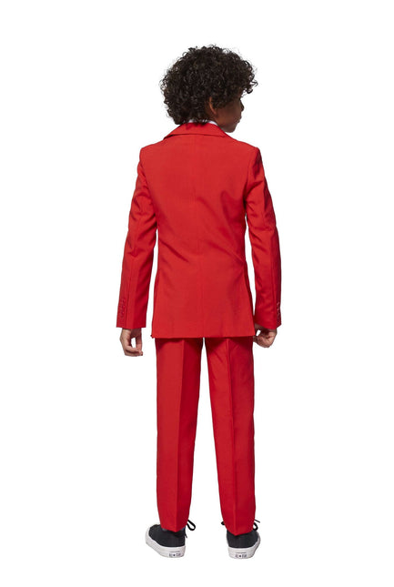 Garçon au costume rouge <tc>OppoSuits</tc>