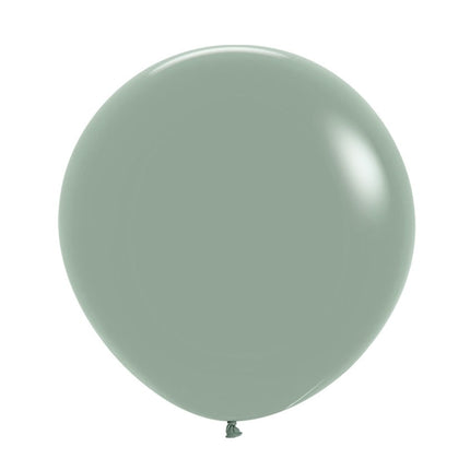 Ballons Pastel Crépuscule Laurier Vert 61cm 10pcs