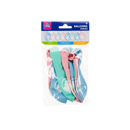 Ballons Cheval 30cm 8pcs