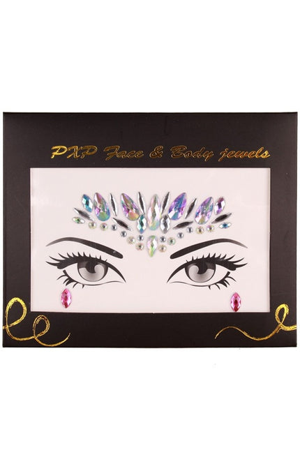 PXP Face Sticker Bijoux de visage Modèle D