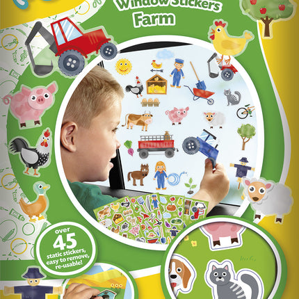 Autocollants de fenêtre Ferme