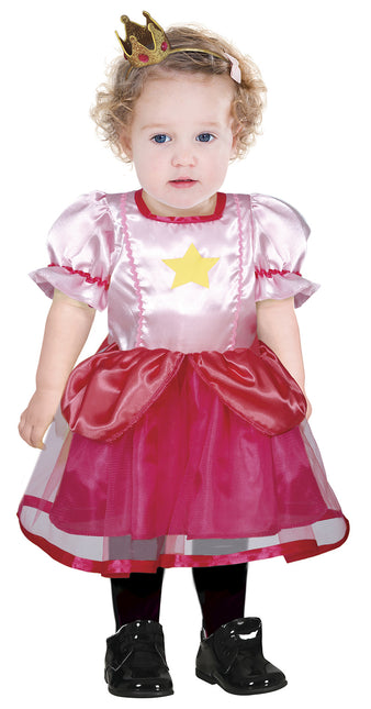 Robe de princesse fille rose