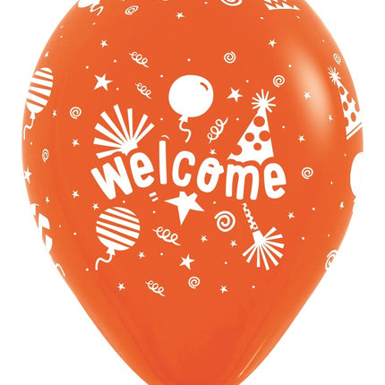 Ballons Welcome Fashion Solid Mix 30cm 25pcs