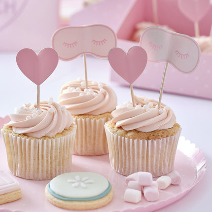 Garnitures pour petits gâteaux Pamper Party 12pcs
