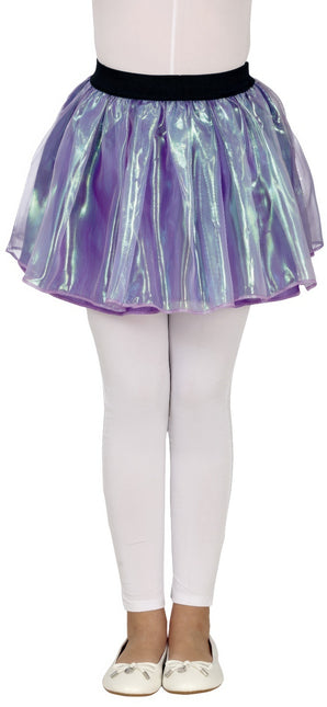 Tutu violet fille 30cm