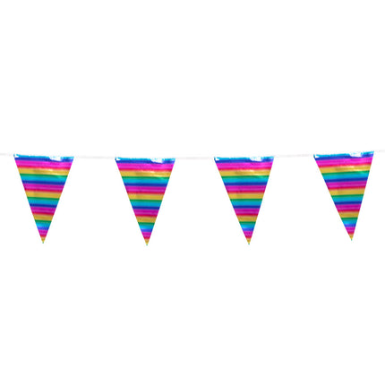 Guirlande arc-en-ciel XL 45cm 10m