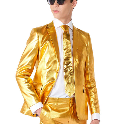 Costume d'or Garçon Ado <tc>OppoSuits</tc>
