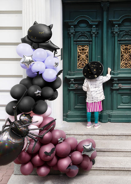 Arche de ballons d'Halloween 1.20m 7 pièces
