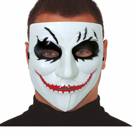 Masque d'Halloween souriant
