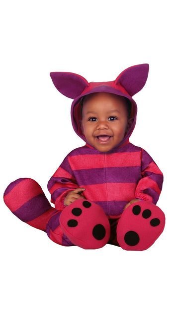 Costume de chat violet pour bébé
