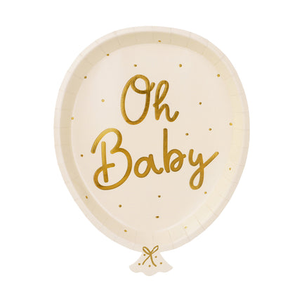 Assiettes Oh Baby 22cm 6pcs