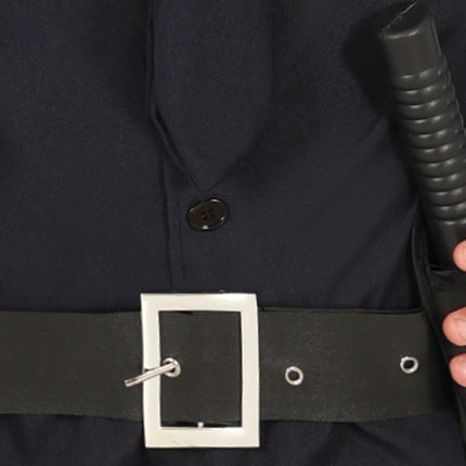 Costume de policier garçon noir
