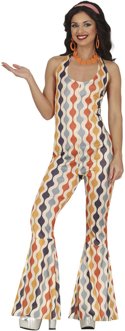 Combinaison Disco 70S Coloured Ladies