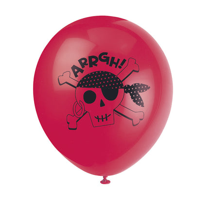 Ballons Pirate Arrgh 30cm 8pcs