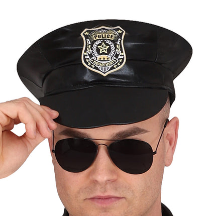 Costume de policier Homme noir sexy