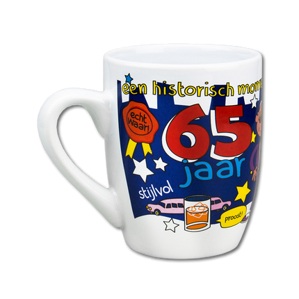 Mug 65 ans 12cm