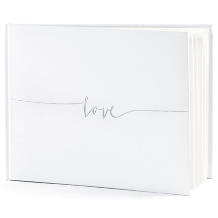 Livre d'or Love White 24cm