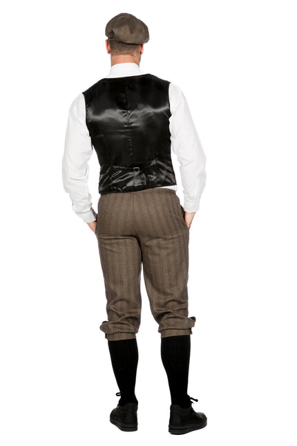 Costume des années 1920 Marron