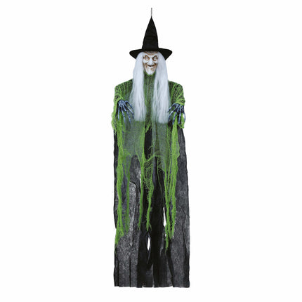 Décoration suspendue d'Halloween Sorcière 1m
