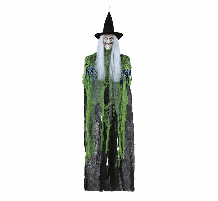 Décoration suspendue d'Halloween Sorcière 1m