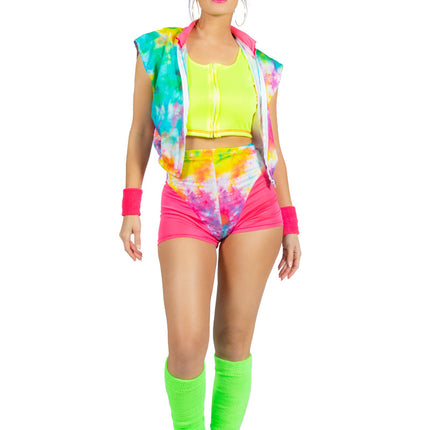 Costume d'athlète Dames Rose
