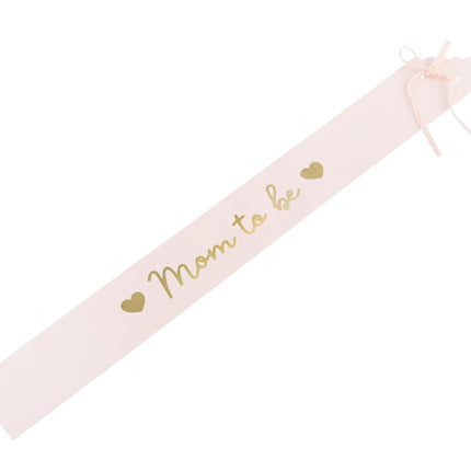 Ceinture rose de la future maman 75cm