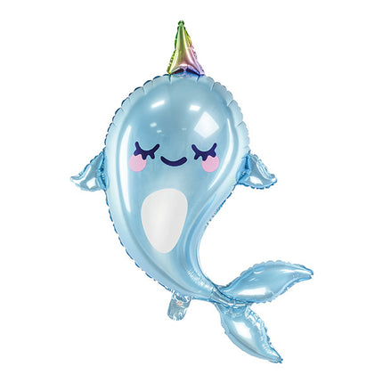 Ballon à l'hélium Baleine vide 87cm