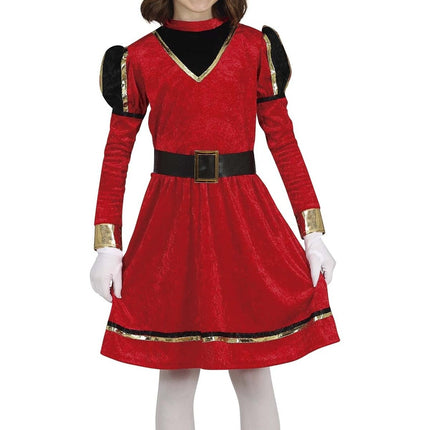 Robe Pietenpak Enfant Rouge/Or