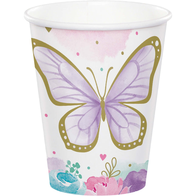 Coupes papillon 8pcs