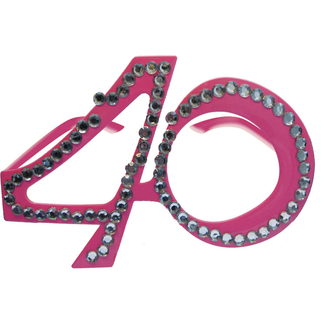 Lunettes 40 ans Rose