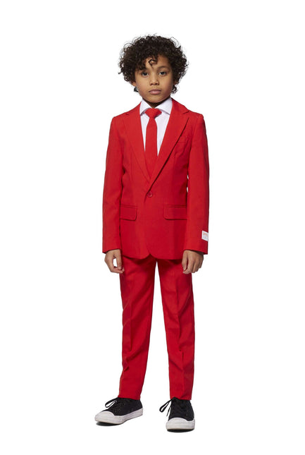 Garçon au costume rouge <tc>OppoSuits</tc>