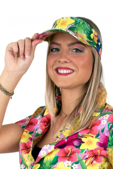 Pare-soleil Hawaii Print Pink
