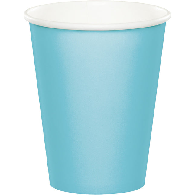 Gobelets bleu clair 256ml 8pcs