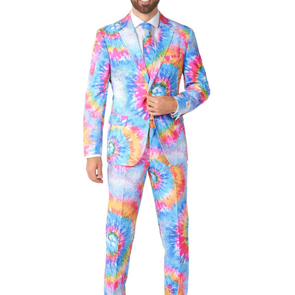 Costume Hippie 60s arc-en-ciel Hommes <tc>OppoSuits</tc>