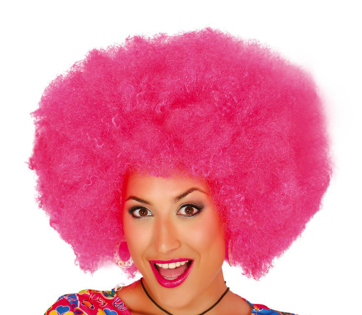 Perruque afro rose