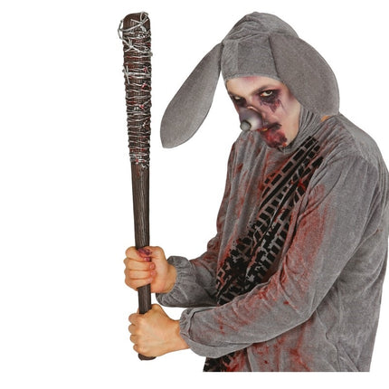Halloween Chauve-souris de baseball barbelée 73cm
