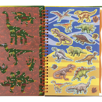 Livre de dessins de dinosaures