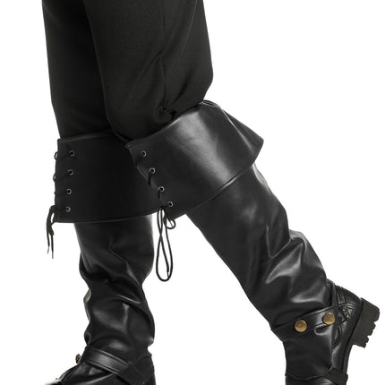 Coiffes de jambe noires