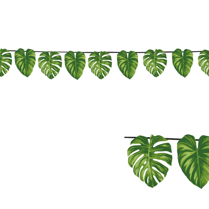 Guirlande de feuilles de palmier 3m