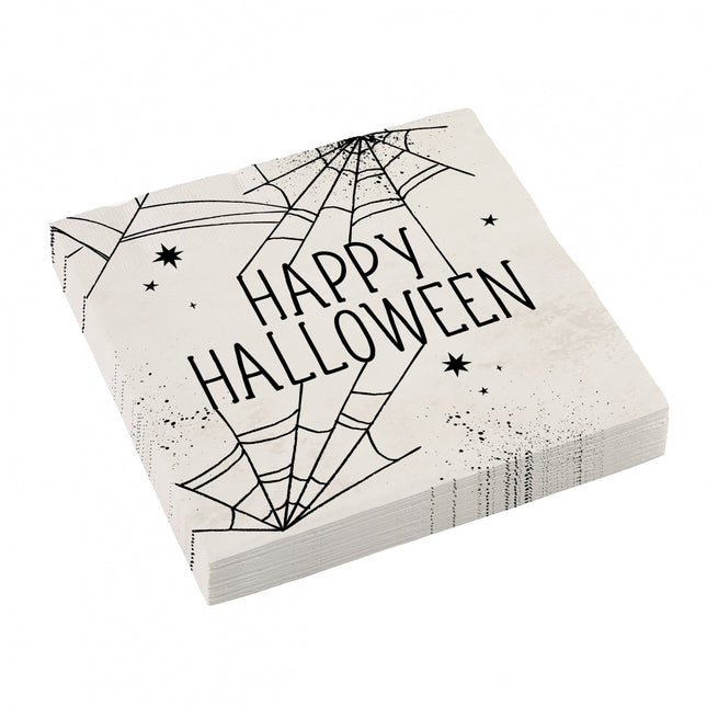 Serviettes de table Happy Halloween 33cm 16pcs