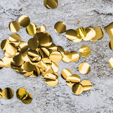 Confetti rond or