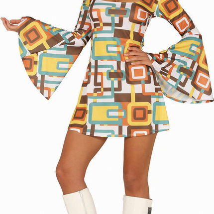 Robe Disco 70S Dames