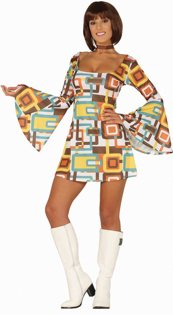 Robe Disco 70S Dames
